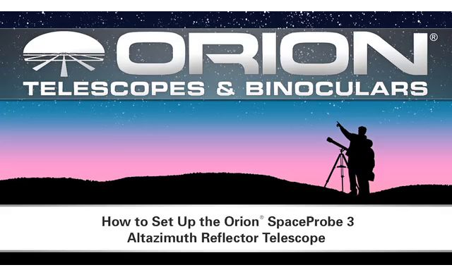 Orion spaceprobe 3 2024 altazimuth reflector telescope