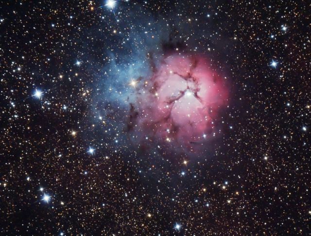 M20 - Trifid Nebula by Steve Peters